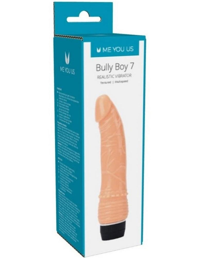 Kinx Bully Boy 7 Realistic Vibrator Flesh 7 Inch