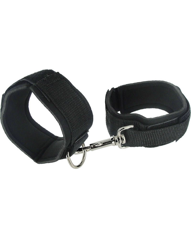 Puños de muñeca Frisky negros