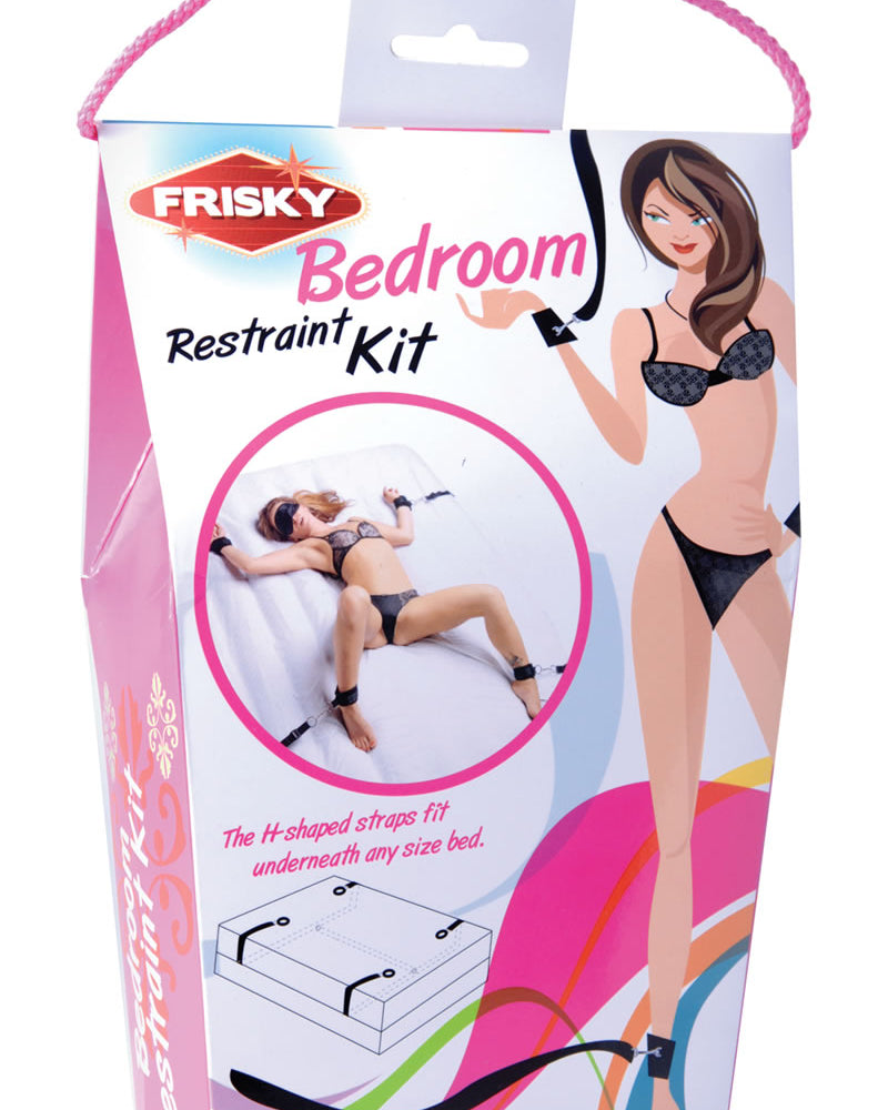 Kit de sujeción para dormitorio Frisky, color negro