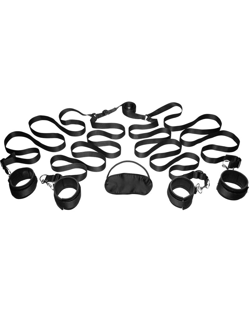 Kit de sujeción para dormitorio Frisky, color negro