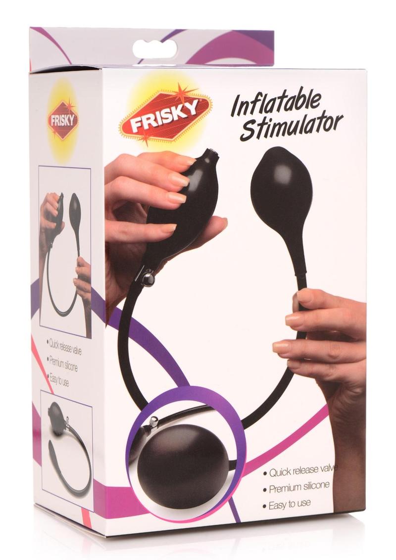 Frisky Inflatable Stimulator Black