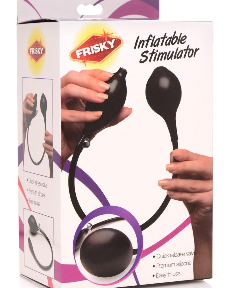 Estimulador inflable Frisky negro