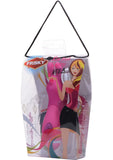 Masajeador vibratorio Frisky 10X de 6,5 pulgadas de largo x 1,25 pulgadas de ancho, color rosa