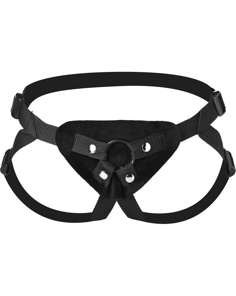 Frisky Adjustable Strap On Harness Black