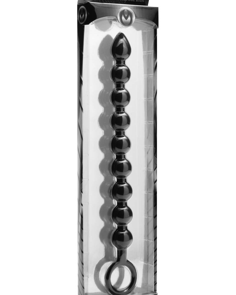 Master Series Pathicus Silicone Anal Wand Black 12 Inches