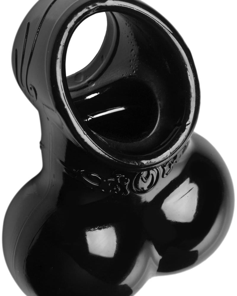 Master Series Squeeze My Sac Erection Enhancer Black