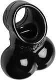 Master Series Squeeze My Sac Erection Enhancer Black