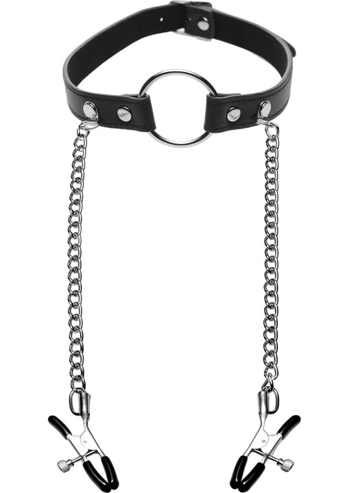 Seize O-ring Gag With Nip Clamps