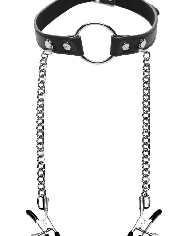 Seize O-ring Gag With Nip Clamps