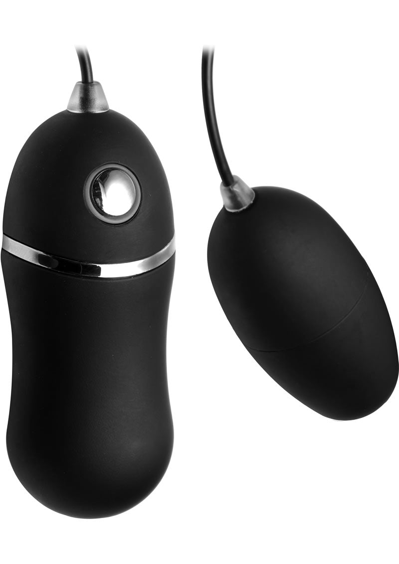 Master Series Power Trance Vibrating Bullet Black 3.15 Inches