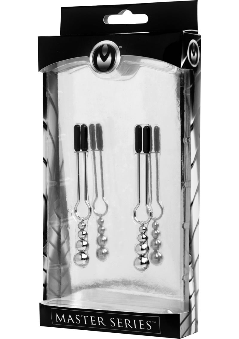 Master Series Adorn Triple Bead Nip Clamp Set