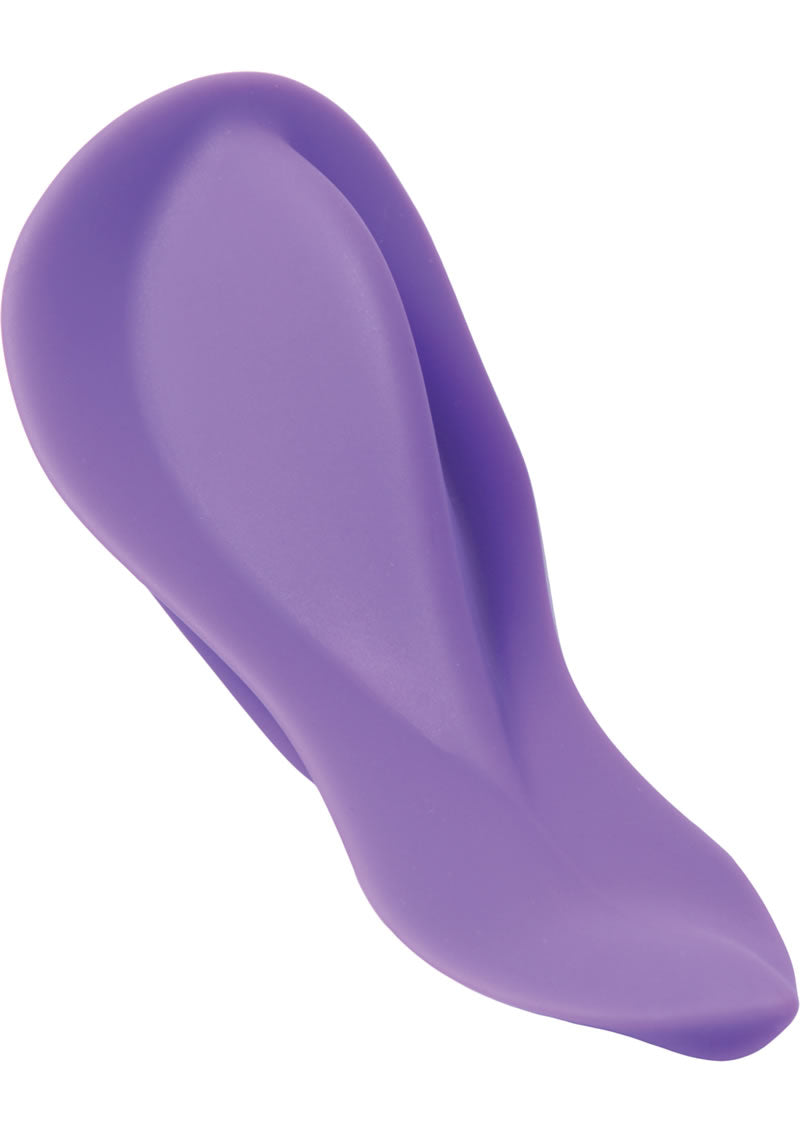 Vibrador Ergonómico Frisky Panty Pleasure Púrpura 5 Pulgadas