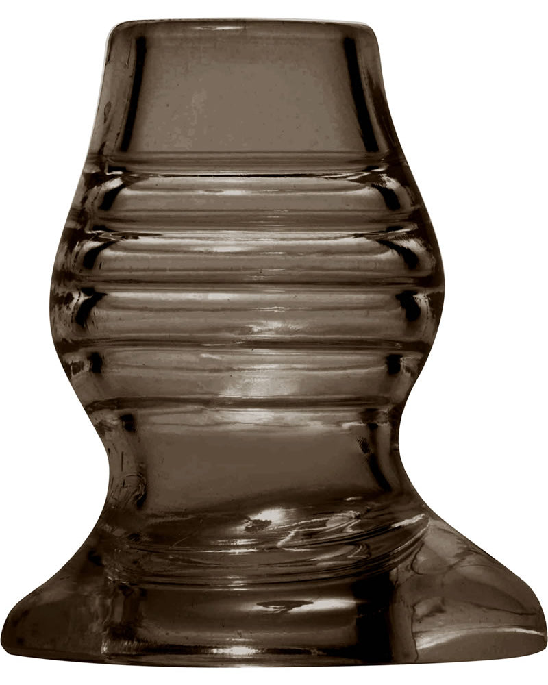 Tapón anal Master Series Excavate Tunnel de 4,25 pulgadas, color negro