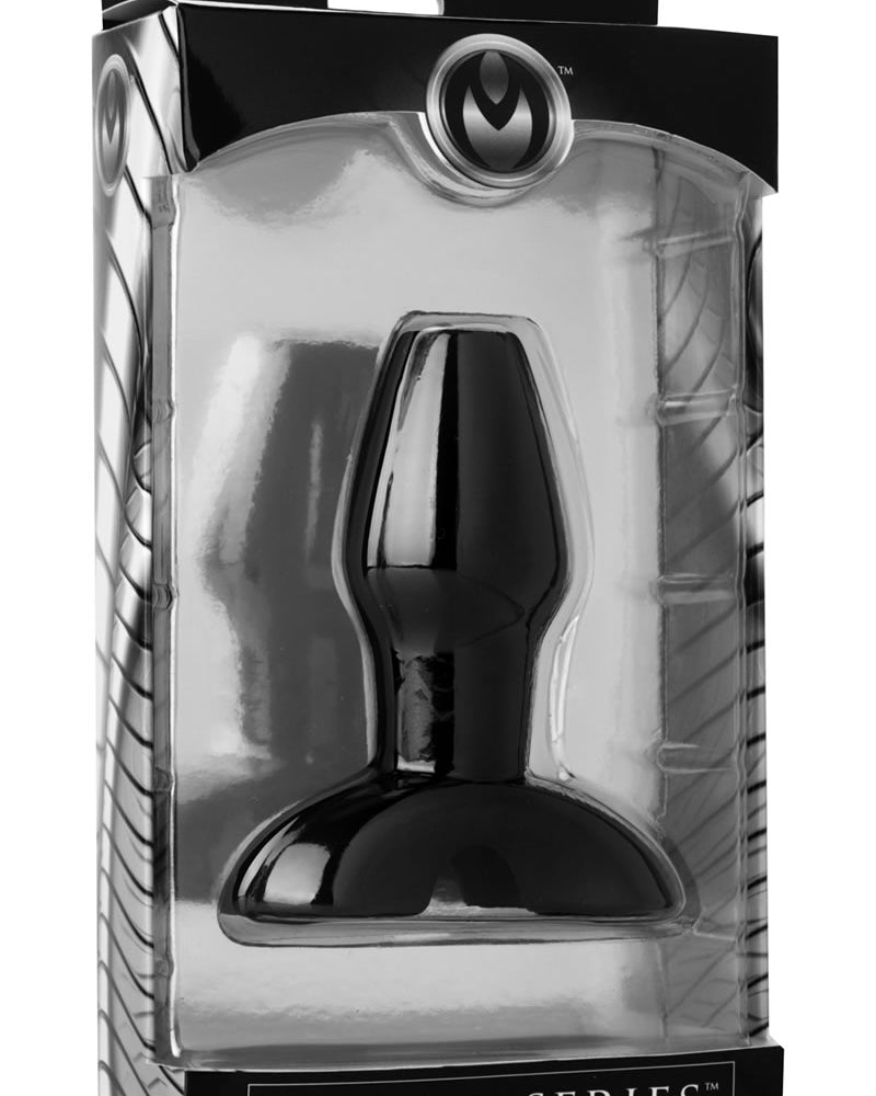 Tapón anal de silicona Master Series Invasion pequeño de 3,75 pulgadas