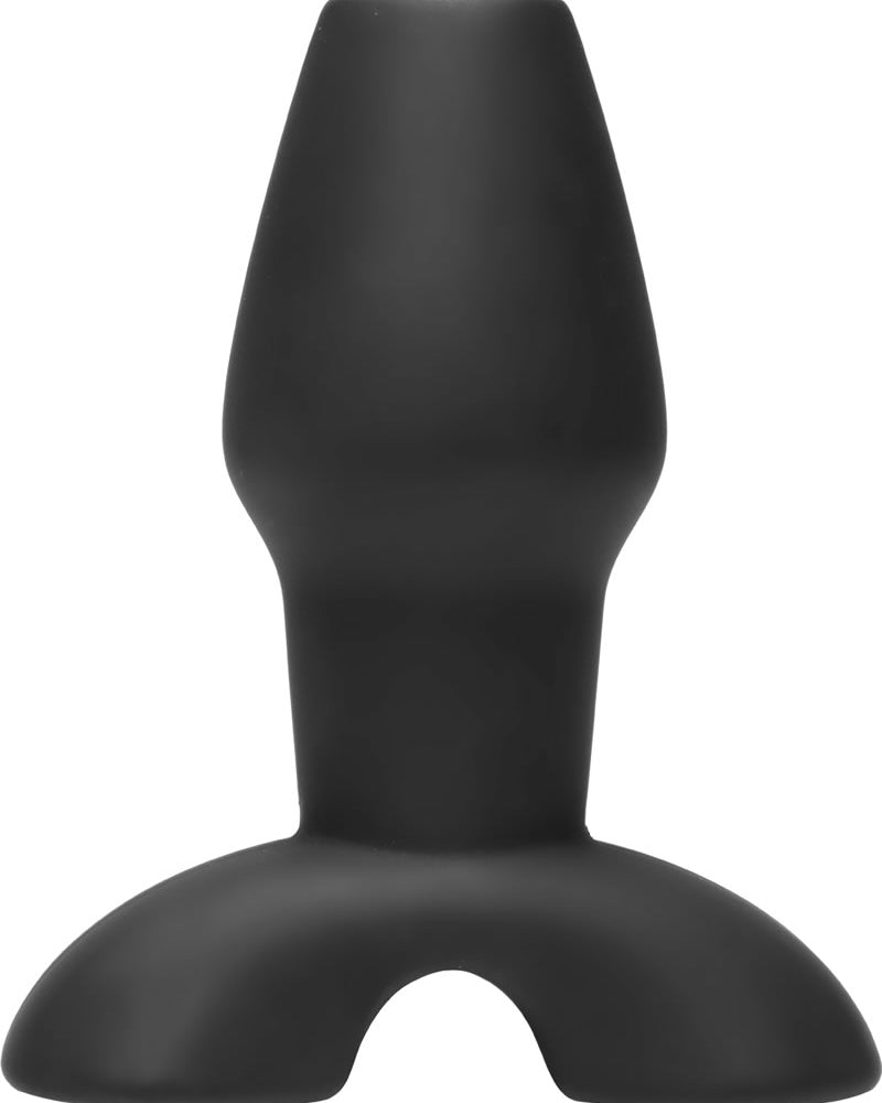 Tapón anal de silicona Master Series Invasion pequeño de 3,75 pulgadas