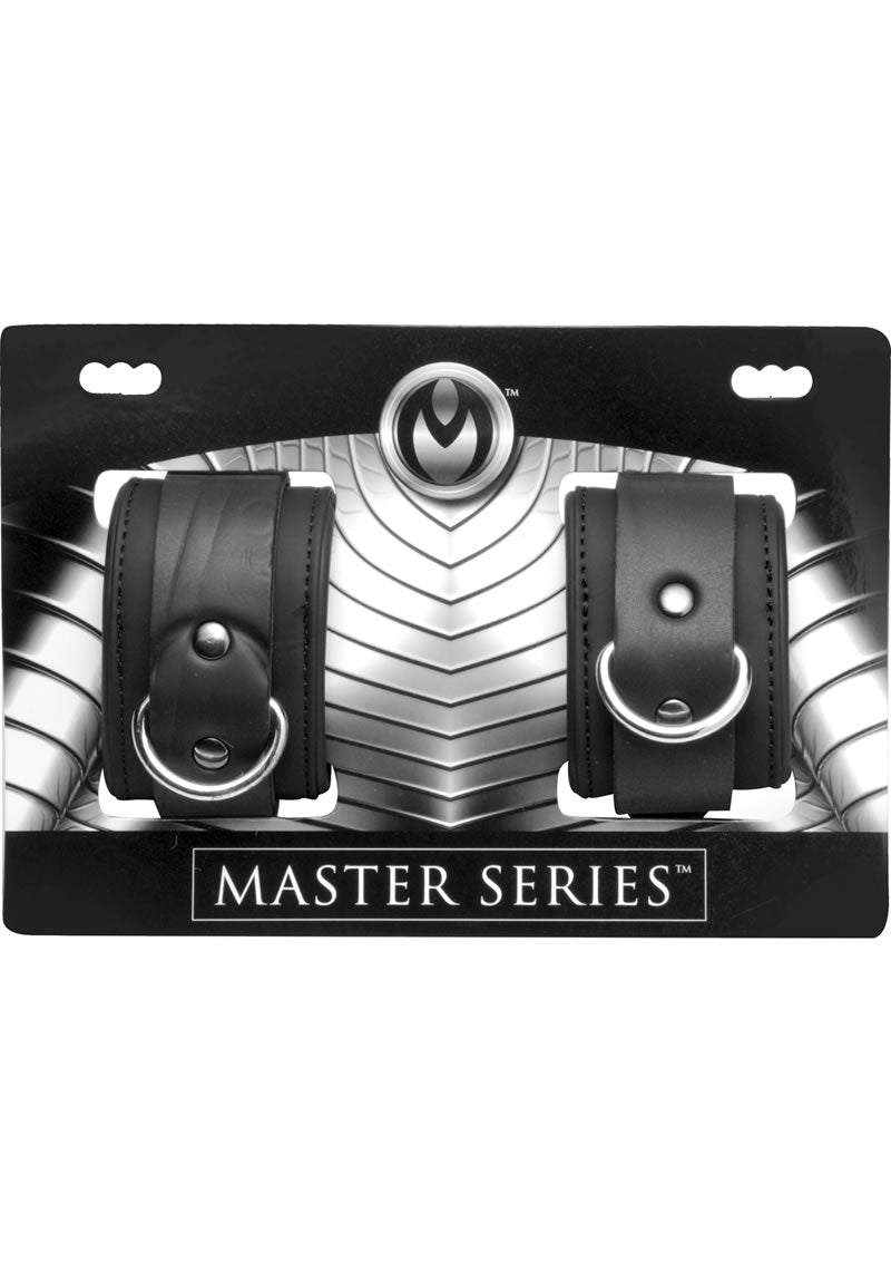 Master Series Neoprene Buckle Cuffs Black