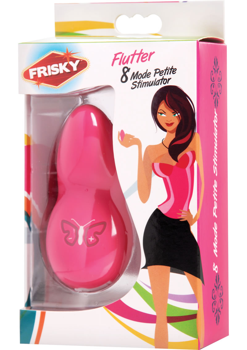 Frisky Flutter Petite Stimulator Pink 3.5 Inches