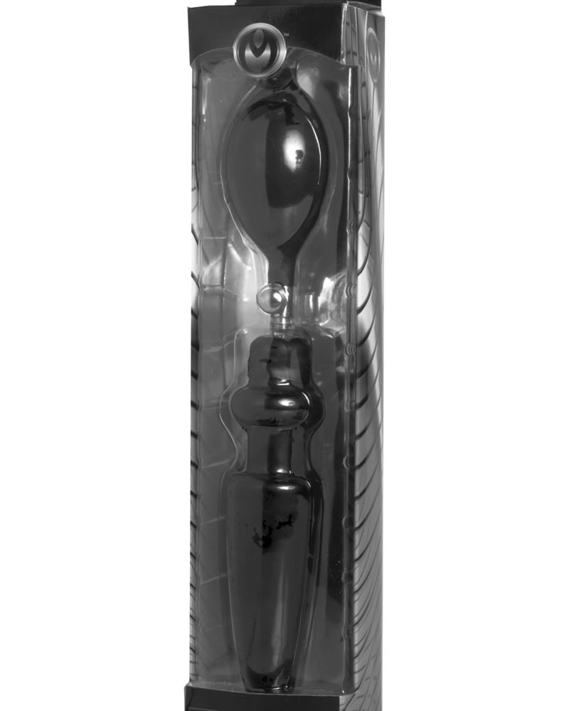 Tapón anal inflable Master Series Expansor Negro