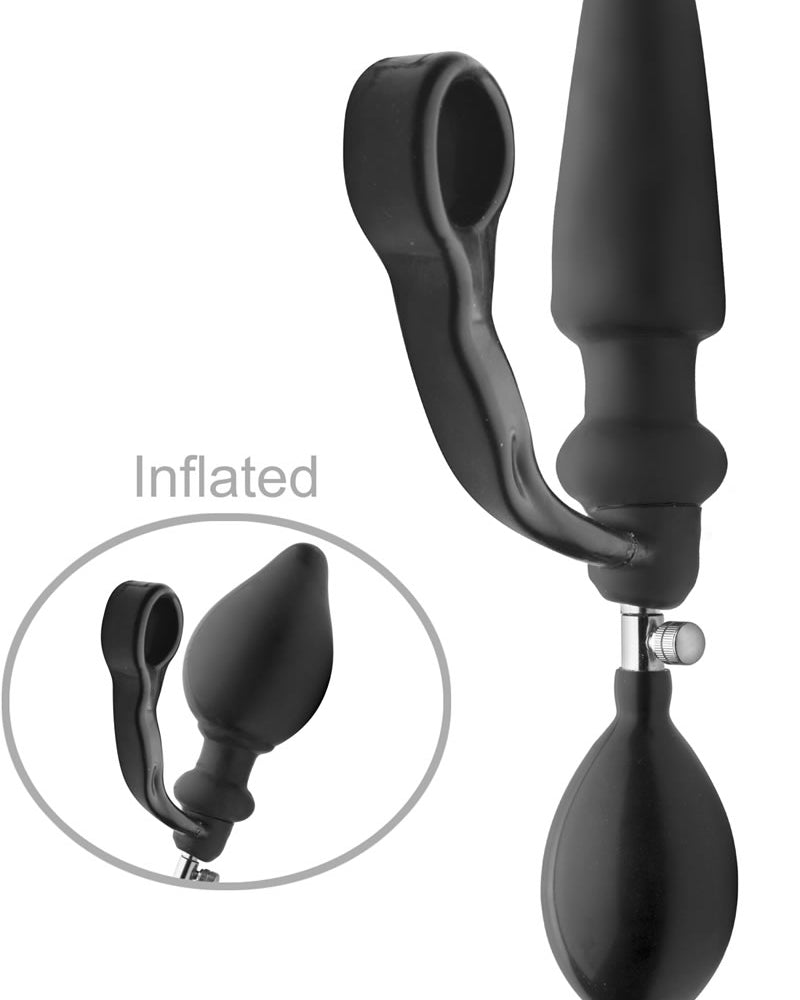 Exxpander Inflatable Plug With Cockring