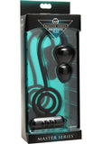 Master Series Voyager 2 Silicone C-ring Anal Stimulator Black