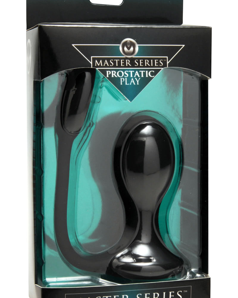 Anillo anal de silicona Master Series Rover, color negro, 3,75 pulgadas