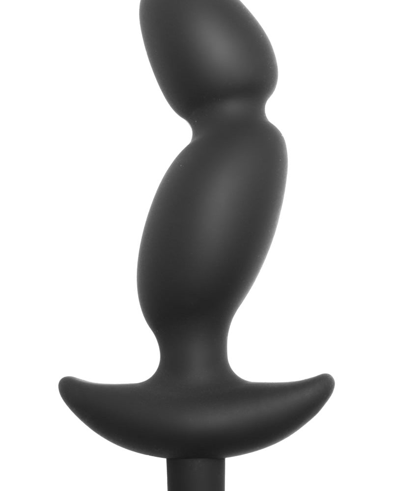 Master Series Endeavour Silicone Prostate Explorer Black 5 Inches