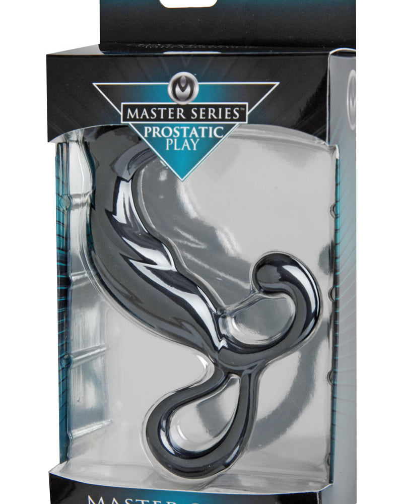Master Series Pathfinder Silicone Angled Prostate Plug 5.25 Inches