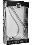 Master Series Hooked Anal Hook Stainless Steel 5 Inch