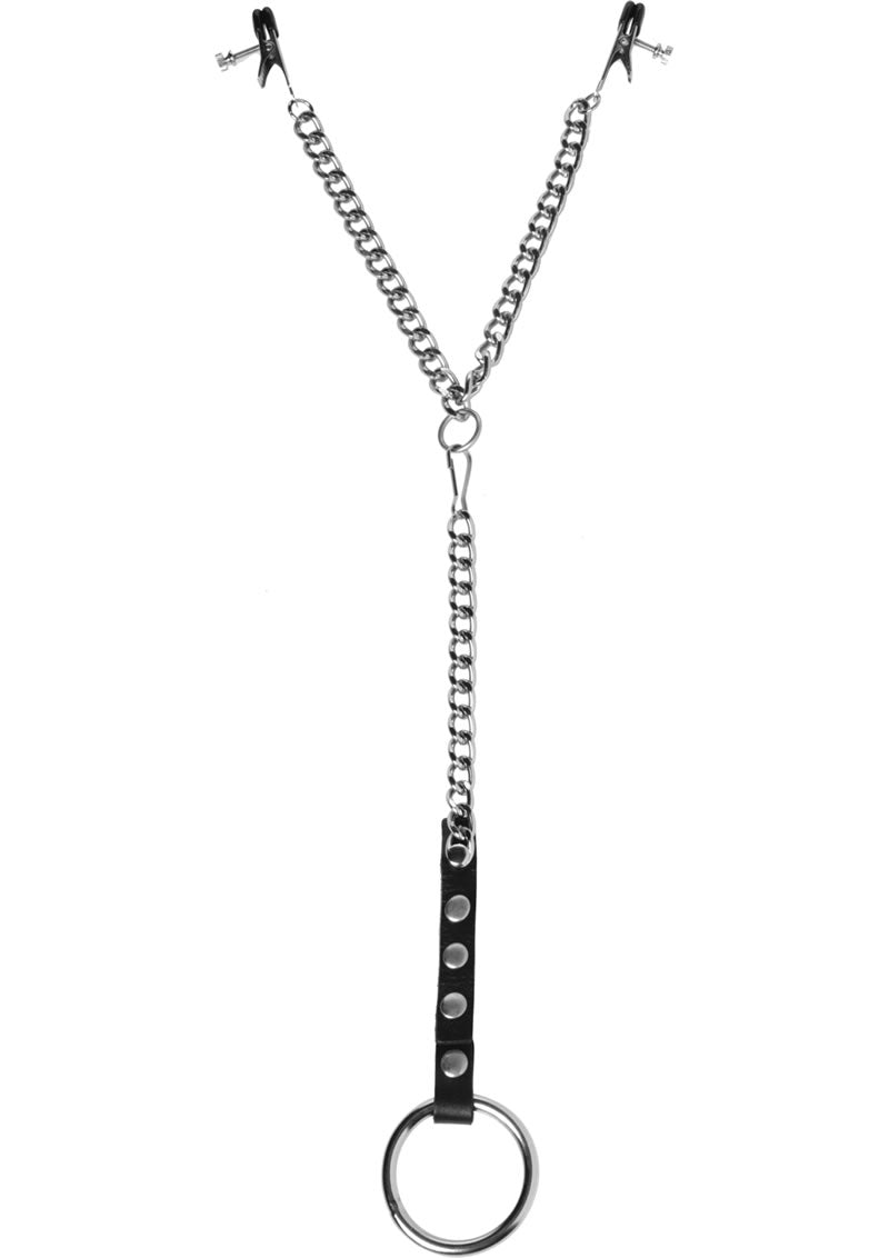 Nipple Clamps Cock Ring Set