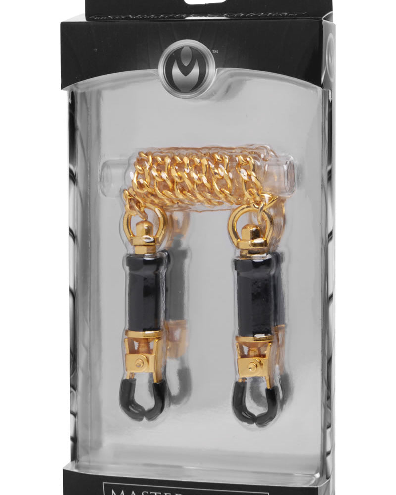 Master Series Capture Clamps Brass Barrel Clamps With Chain 12 Inch