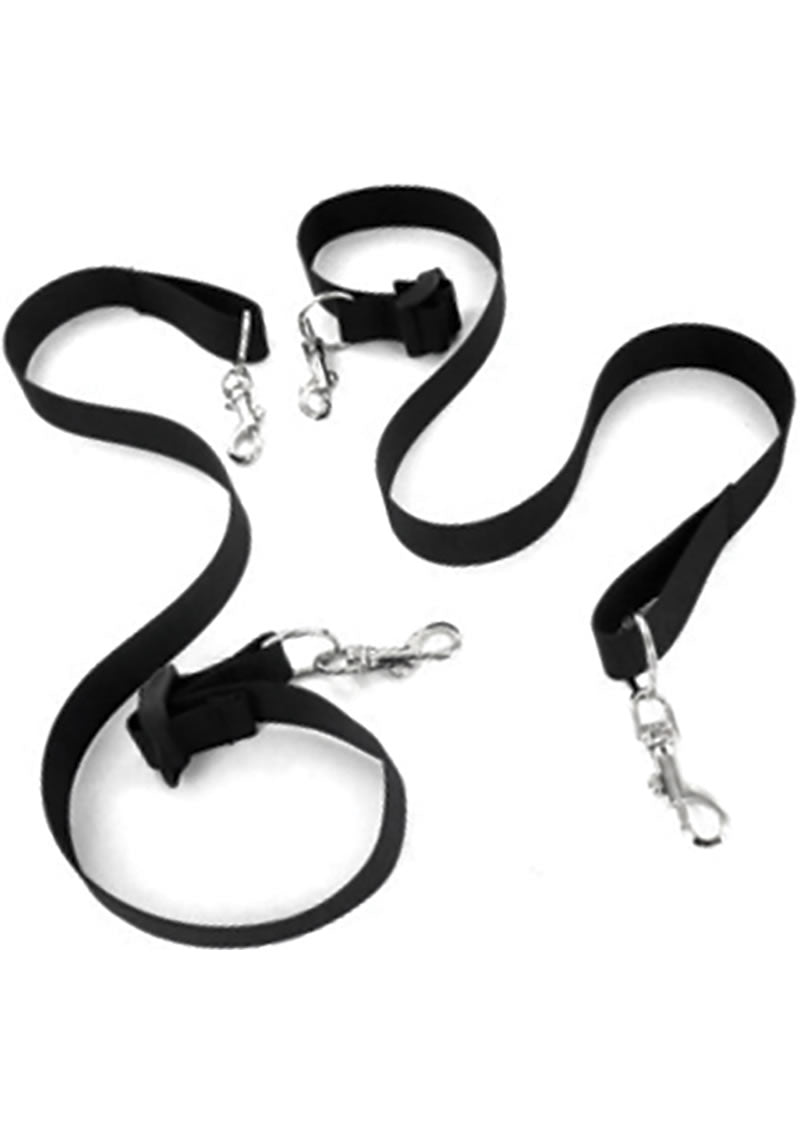 Correas Frisky atadas y atadas negras