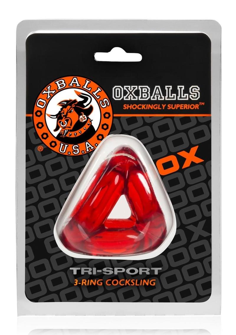 Anillo para el pene Atomic Jock Tri Sport rojo