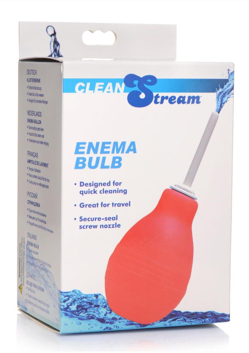 Clean Stream Enema Bulb Red 8 Ounce