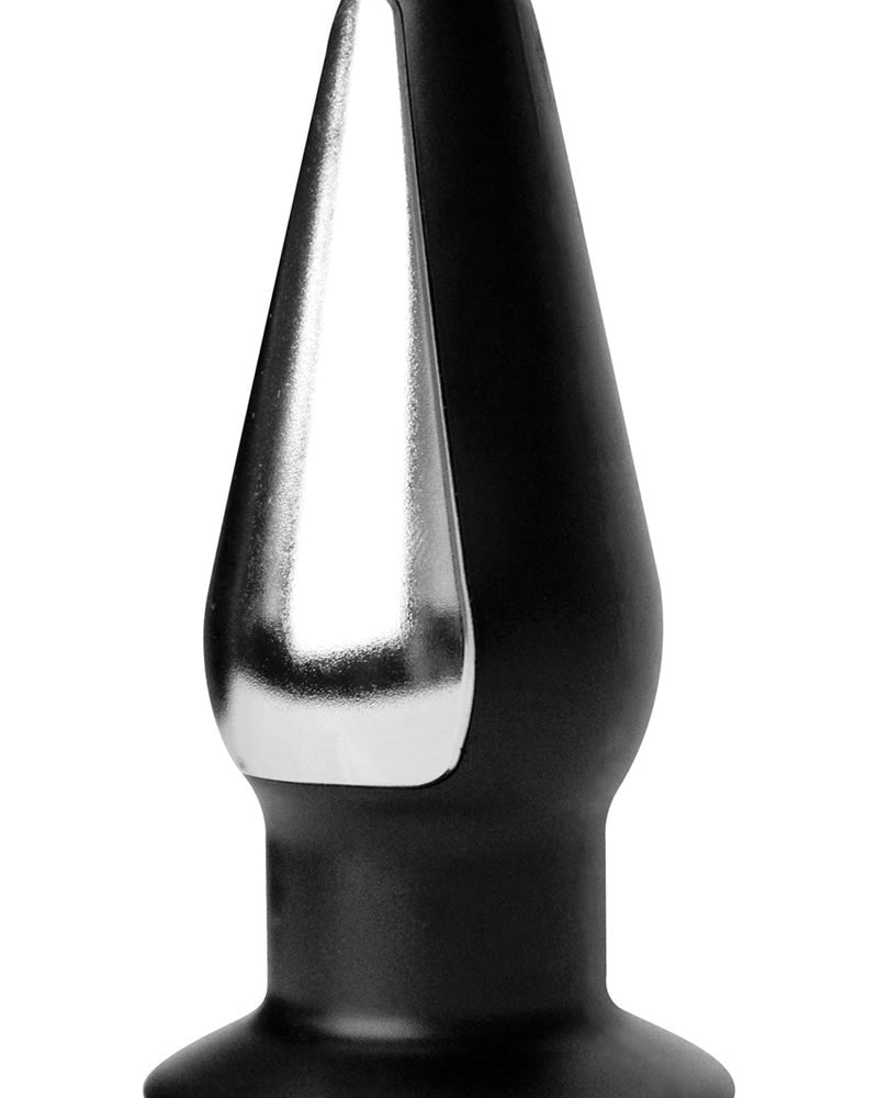 Zeus Electro Anal Plug Black 5 Inch