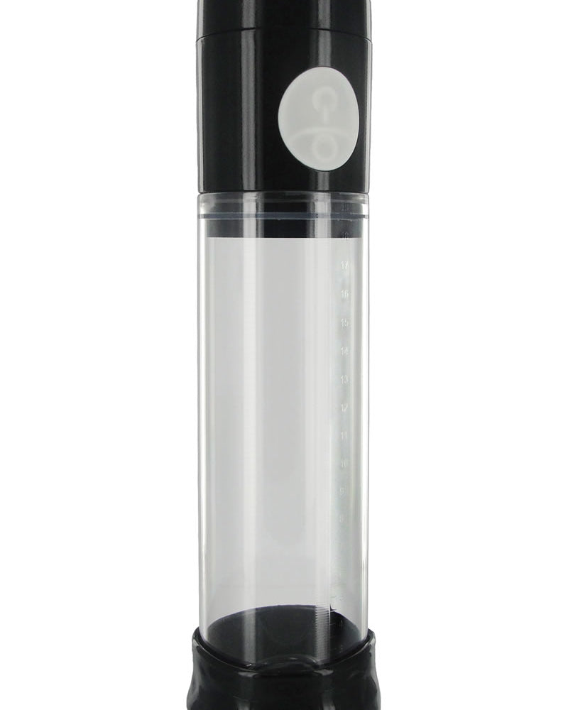 Size Matters Auto Boss Battery Powered Penis Pump 7.25 Insertable Length 2.45 Internal Diameter