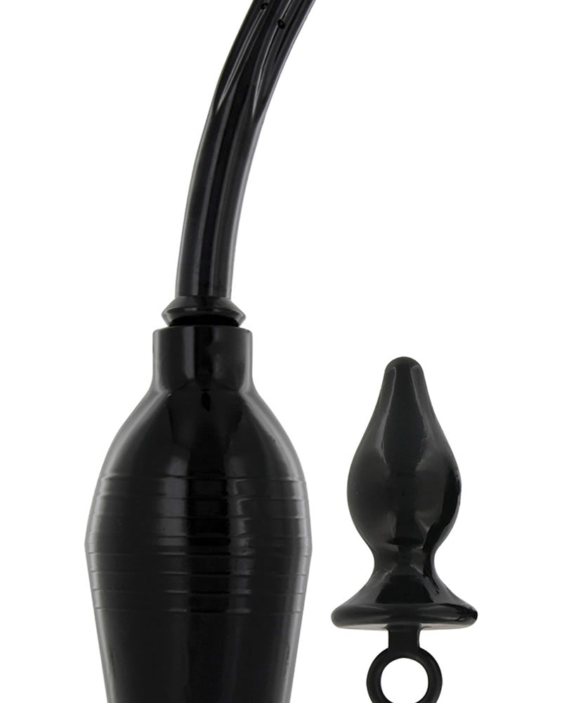 Clean Stream Silicone Plug and Silicone Bulb Cleansing Kit Black