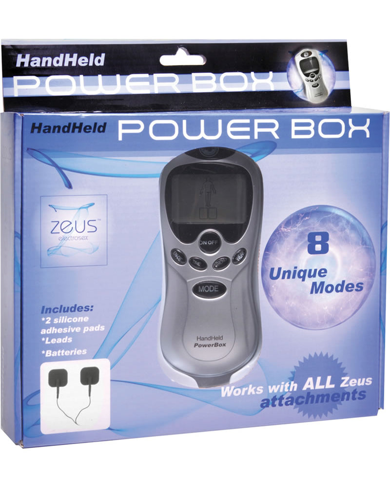 Zeus Handheld 8 Mode Digital Electro Stim Power Box