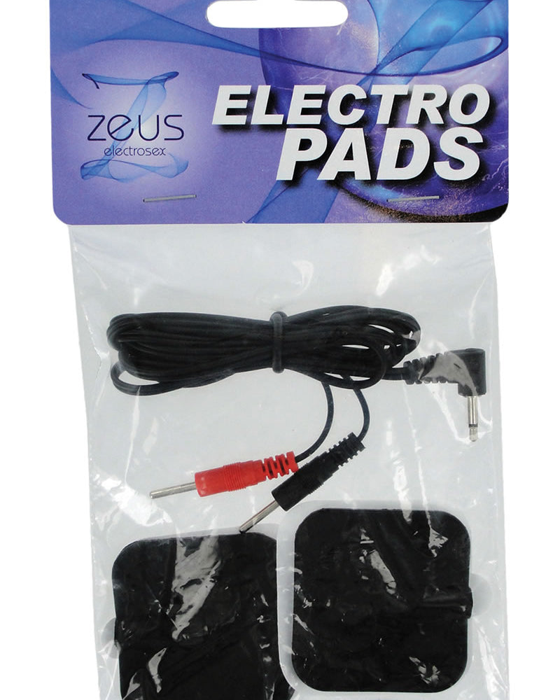 Zeus Deluxe Silicone Electro Pads 2pk