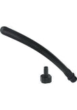 Accesorio de boquilla de silicona Clean Stream Comfort de 10 pulgadas, color negro