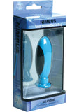 Zeus Nimbus Petite Silicone Electro Plug Blue 3 Inch