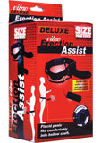 Size Matters Vibrating Hollow Strap On Black 6 Inch