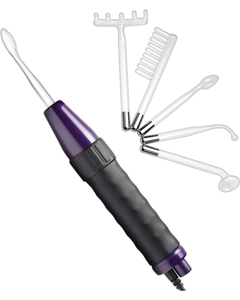 Zeus Deluxe Twilight Violet Wand With 5 Attachments