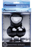 Zeus Master Series Possessor Electro Scrotum Sack Black