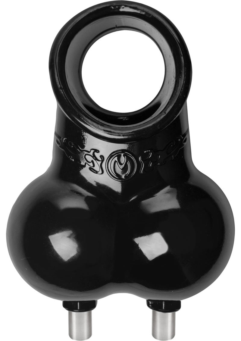 Zeus Master Series Possessor Electro Scrotum Sack Black