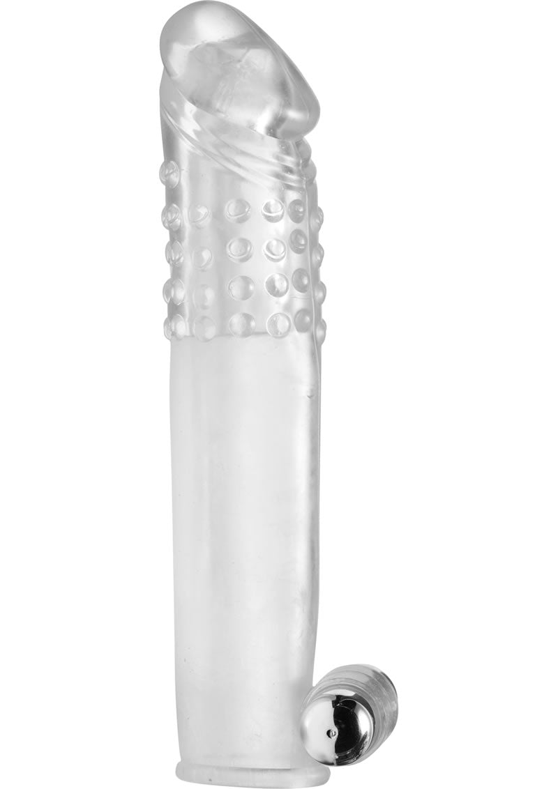 Size Matters Penis Vibro Sleeve With Bullet Clear