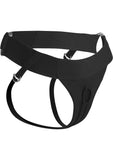 Strap U Avalon Jock Style Strap On Harness Black