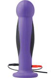 Strap U Fuse Electro Stimulation Dildo Purple 7.5 Inch