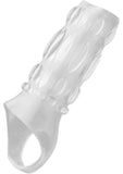 Size Matters Clear Sensations Enhancer Sex Sleeve Clear 4 Inch