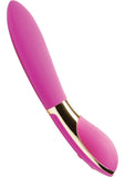 Masajeador de silicona Inmi O-Gasm 7X con potenciador del orgasmo, color rosa, 7,5 pulgadas