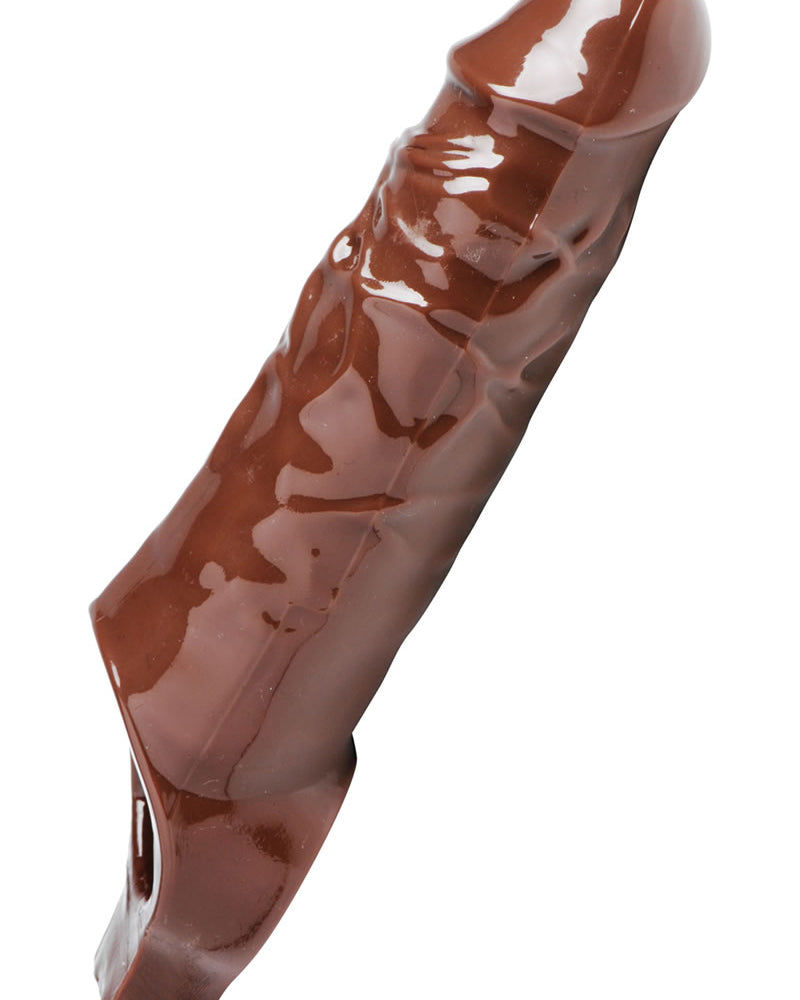 Size Matters Really Ample Penis Enhancer Brown 6 Inch